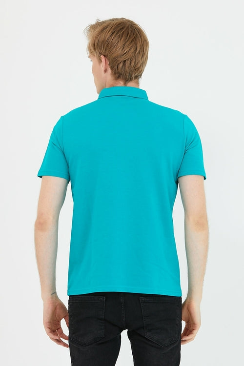 Men's 3 Button Polo T-shirt With 100% Cotton