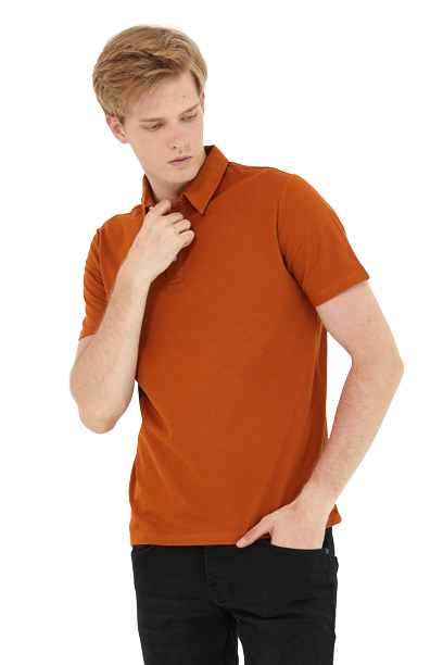 Men's 3 Button Polo T-shirt With 100% Cotton